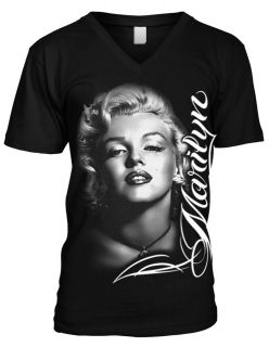 Marilyn Monroe Beautiful Black And White Portrait Hollywood Star V 