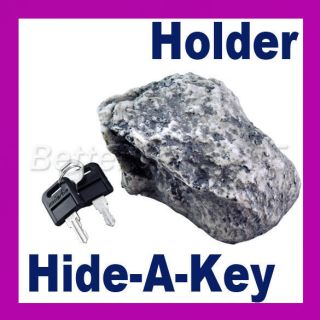 Hide A Key Holder Outdoor Security Rock Real Stone Safe