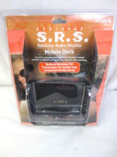 Audiobox S.R.S. Mobile Dock Sirius SIRCK1 Satellite Radio Shuttle