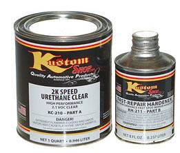 Qt. Gloss Urethane Spot Clear Clearcoat Auto/Car Paint