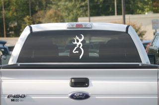 Browning Deer Decal Vinyl Car Window Decal Hunting ANY SIZE  BUY 1 GET 