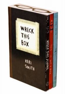 Keri Smith Boxed Set Wreck This Journal, This Is Not a Book, Mess Box