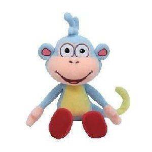 New Ty Beanie Baby Boots Dora the Explorer Blue Monkey