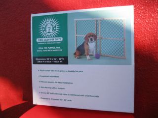 NIB Expandable Baby Child Pet Safety Gate Fence 106CM