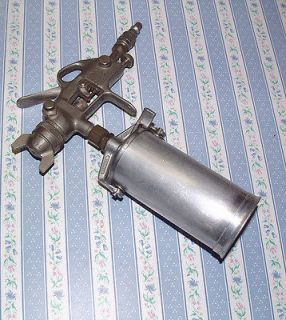 Vintage BINKS Paint Automotive Spray Gun Unused Metal can