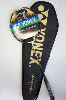 YONEX Voltric 80 Badminton Racquet Racket, 4U (80   84.9g), Strung 
