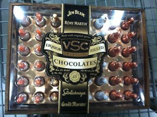 96 MINI BOTTLES LIQUOR FILLED CHOCOLATES CHOCOLATE LIQUEUR