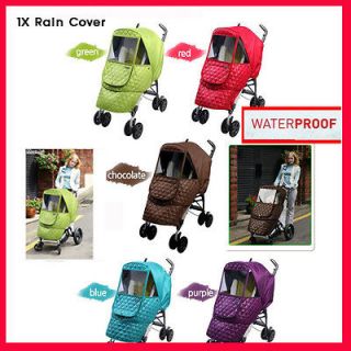  Rain Cover for stroller pushchair Bugaboo Baby jogger Trend Graco