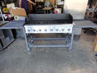 BAKERS AND CHEFS COLLAPSABLE PROPANE GRILL, CHAR BROILER.