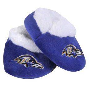 Baltimore Ravens NFL Football Baby Bootie Slippers Shoes Apparel 