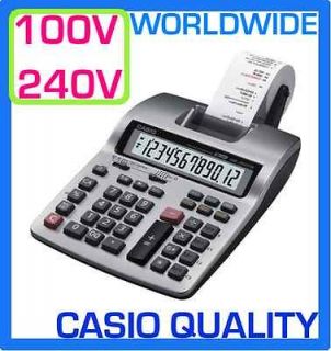CASIO ADDING MACHINE * FREE 150 PAPER ROLL * desktop business tax HR 