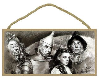 THE WIZARD OF OZ 5 X 10 WOOD SIGN BUY ANY 3 SIGNS AND GET 1 FREE 