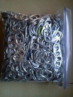 Bag of assorted Pop/Beer can pull Tabs