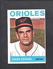 1964 Topps Baseball Chuck Estrada 263 PSA 8 ORIOLES