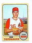 BOB TIEFENAUER 1968 Topps #269 VG Excellent Condition CLEVELAND 