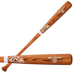   P302A 33.5 Pro Preferred Ash Pro Stock Big Stick Wood Baseball Bat