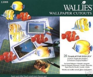 Tropical Fish Wallies Wallpaper Cutouts~wild4c​olor
