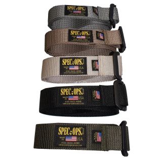 Spec Ops Better BDU Belt   All Colors   All Sizes   MADE IN USA   Spec 