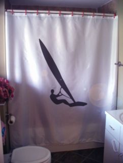 surf shower curtain in Shower Curtains