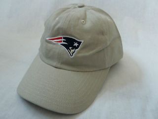   PATRIOTS LOGO KHAKI New Low profile relaxed fit hat 100% cotton