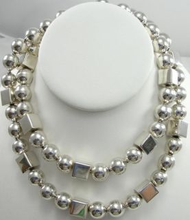 mexican silver bead necklace in Ethnic, Regional & Tribal