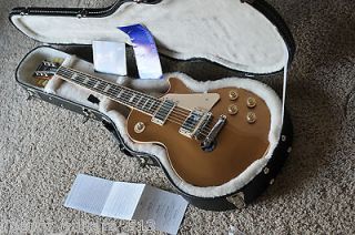 Brand New 2012 Gibson Les Paul Traditional Goldtop Beautiful Gold 