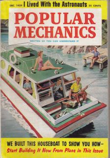 Popular Mechanics 12/59, Astronauts pt 1, Houseboat pt 1, Skiing, Hi 