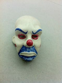   custom hot toys bank robber clown mask   kitbash batman joker henchmen