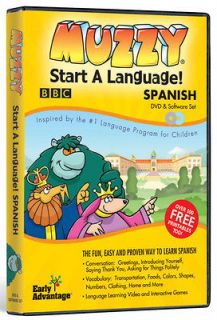 Muzzy Start a Language: Spanish [DVD New]