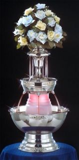   STAINLESS STEEL CHAMPAGNE PUNCH BEVERAGE WEDDING FOUNTAIN 3 GALLON