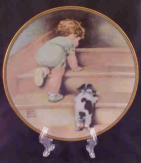 Bessie Pease Gutmann Collectors Plate On the Up and Up A Childs Best 