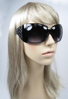 Vintage Style Big Huge FASHION Sunglasses Black