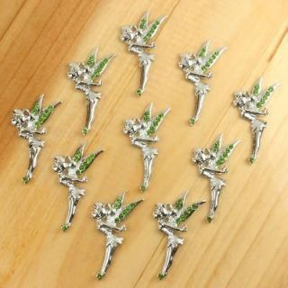   Tinker Bell Fairy Metal Charms Pendants Jewelry Making Crafts