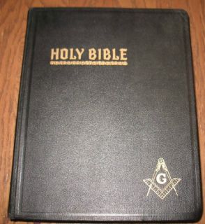 Holy Bible Red Letter Edition Masonic Cyclopedic Indexed Hertel 