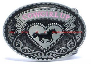 cowgirl up belt buckles in Clothing, 