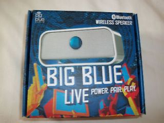 BROOKSTONE BIG BLUE LIVE WIRELESS SPEAKER IN WHITE NEW IN BOX
