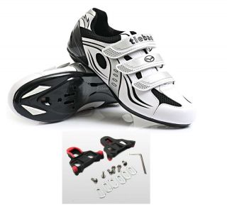   2012 New ROAD Bike Bicycle Mens Cycling Shoes with SPD+Cleats