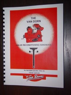 Van Dorn & Black & Decker Valve Grinder Manual NWA