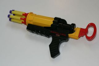 Nerf Just Toys Rapid Fire RARE vintage gun blaster toy DARTS 1993 