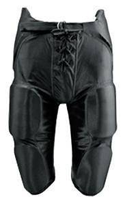 New Youth Martin Black Football DAZZLE GAME PANTS w/ Integrated 7 