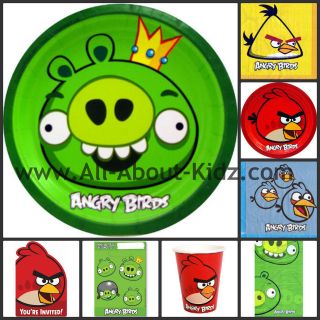 ANGRY BIRDS Birthday PARTY SUPPLIES   Make Your Own Set