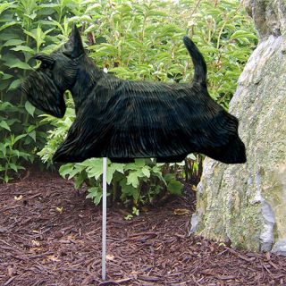   Terrier Dog Figure Garden Stake. Home Yard Decor Products & Dog Gifts