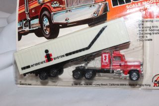 Zee Toys Big Rigs, Interstate System Semi Truck, Mint on Card
