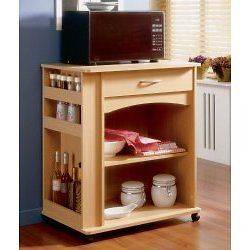 microwave carts in Kitchen Islands & Carts