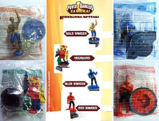   Power Rangers Samurai 2012   Gold, Megazord, Blue, Red (Choose Any 1