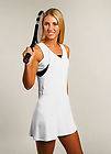 Peformance White Tennis Dress Black NWT Built in Bra XS Small Medium 