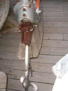 VINTAGE WATERWITCH BOAT MOTOR +++