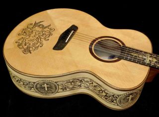 Blueberry Custom 12 String Acoustic Guitar Faith