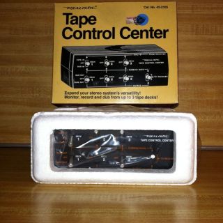 NEW Vintage Realistic Tape Control Center 42 2105   Satisfaction 