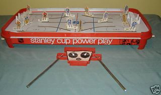 Table top hockey Coleco stanley cup power play 70s